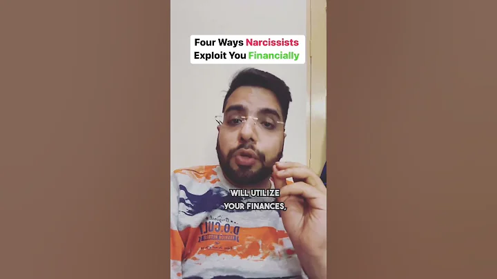 Four Ways Narcissists Exploit You Financially #narcissist