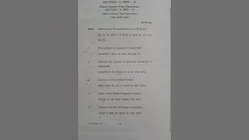 #BSc sixth semester #zoology first paper animal psychology endocrinology and biological chemistry