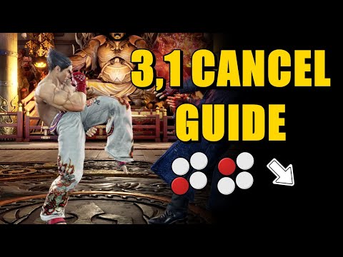 Tekken 8- EASY Way to do KAZUYA 31 CANCEL | How to do 3,1 Cancel