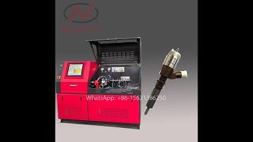 NANTAI common rail test bench CR718 diesel test bench install  C6.4 CAT320D injector 326-4700
