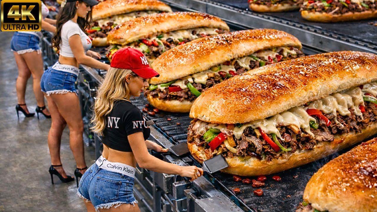 Inside the Factory: How It’s Made on the Most Delicious Philly Cheesesteak Production Line