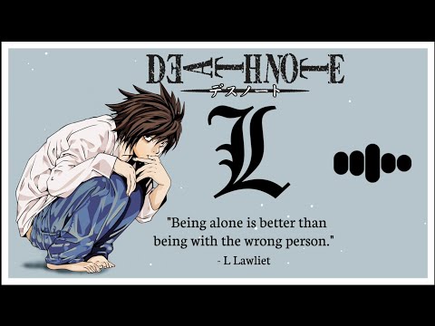 Death Note " L' s Theme | Ringtone