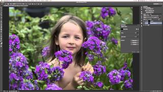 Mila in the Flowers - Tutorial