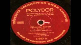 Glutrote Rosen - Rudi Schuricke Mit Hans Bund Orchester 1942