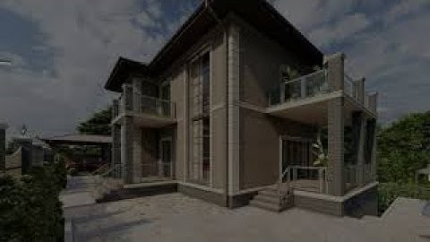 Визуализация частного дома  в Lumion