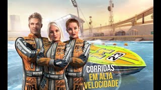 GAMEPLAY DE TOP BOAT: VOCÊ PODE AUMENTAR A PERFOMANCE DE SEU MOTOR E CONSEGUIR VENCER MAIS CORRIDA screenshot 4