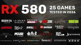 RX 580 Test in 25 Games in 2026
