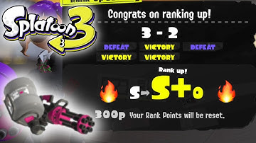 S+ RANK-UP BATTLE ANARCHY SERIES - Splatoon 3