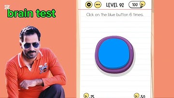 Brain test level 92 tricky puzzle