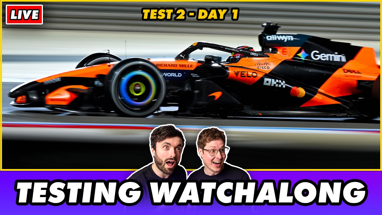 2026 F1 Testing - Day 1 Bahrain Second Test FINAL HOUR