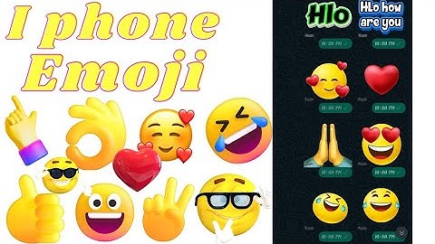 How to Get iPhone Emojis on your ANDROID Phone! [iOS 10]#whatsappemoji#iphoneeomji#android#emoji