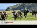 Us and philippines conclude their largest ever military exercises   bbc news