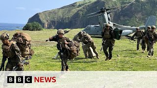 US and Philippines conclude their largest ever military exercises   BBC News