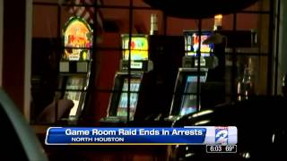 Harris County Pct. 1 Constable's Office - Game Room Raid Ends In Arrests