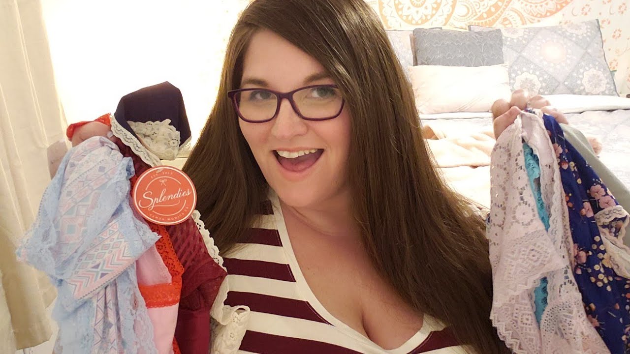 3 MONTHS OF PANTIES!! (Splendies) April, May, and June 2019 YouTube