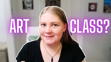 My Very FIRST Experience Teaching an Art Class!
