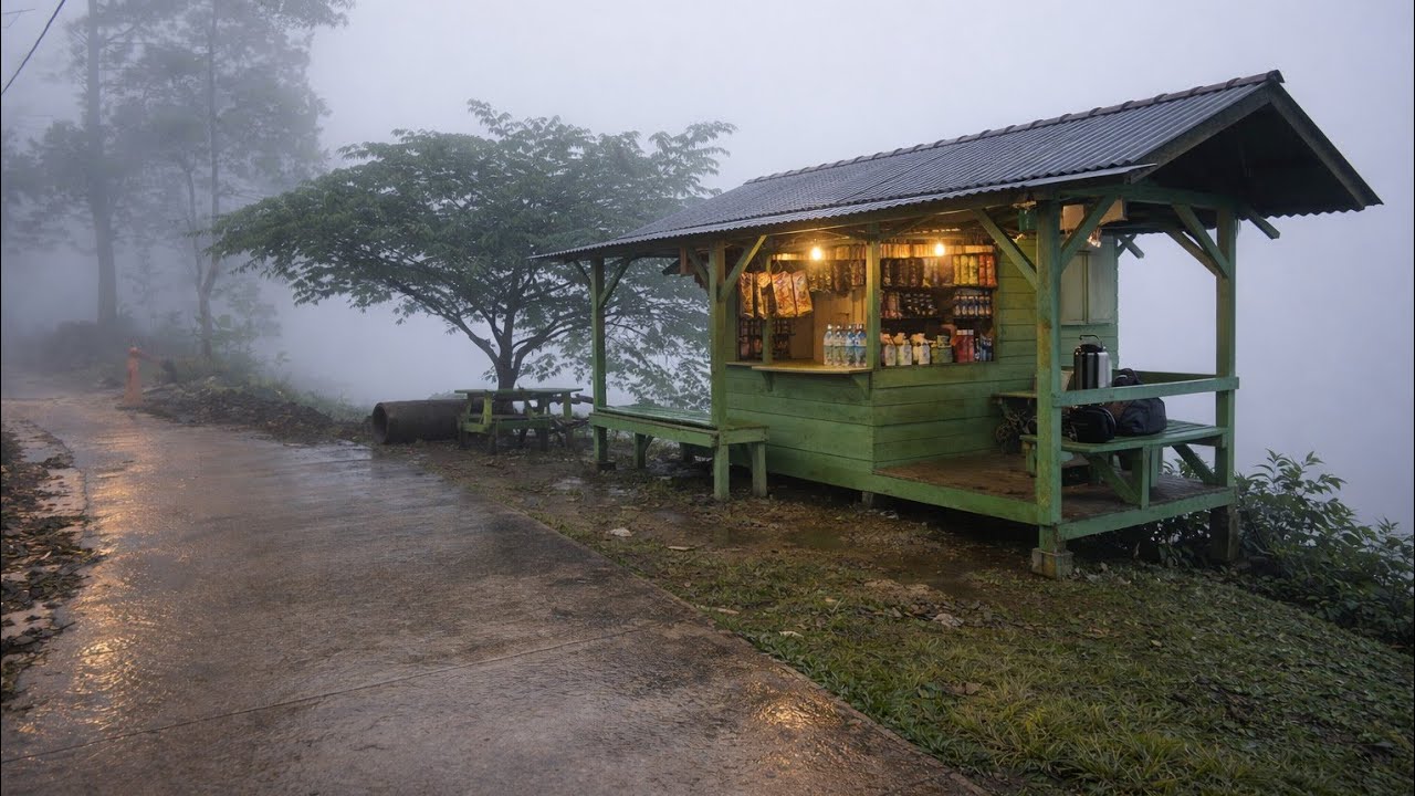 Berasa Di Negeri Awan‼️Warung Kopi Tertinggi Di Tengah Alam Indah Sumedang