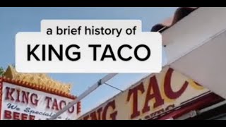 King Taco: the first Taco Truck & an L.A. Institution!