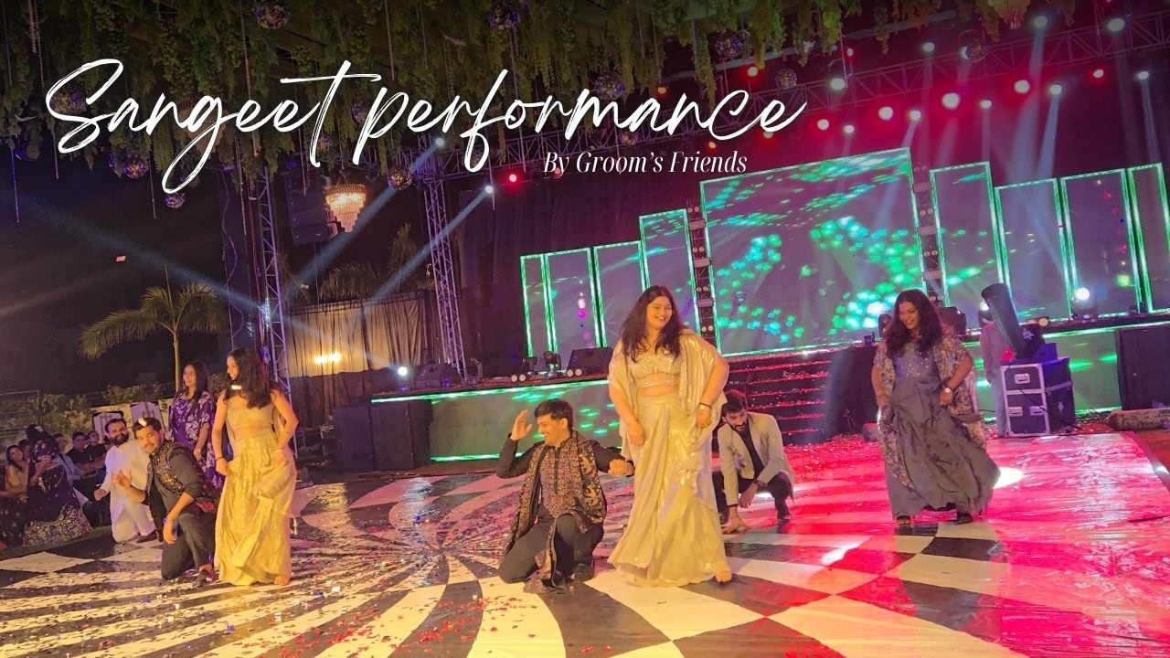 Groom Squad Dance Performance | Gagra & Cappuccino | Bollywood Wedding Performance 💃🔥