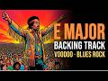 Voodoo Jimi Hendrix Style Backing Track Jam in E | Blues Rock | Chord Changes | SPIRIT OF 1969!