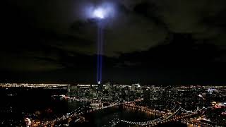 Tribute in light - remembrance to 9/11