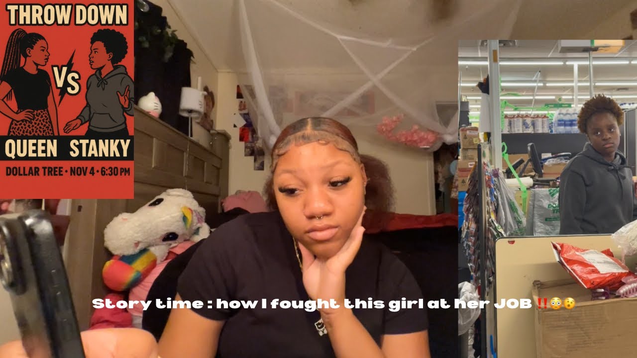 Время истории: как я боролся с этой девчонкой на РАБОТЕ 😳‼️🫨