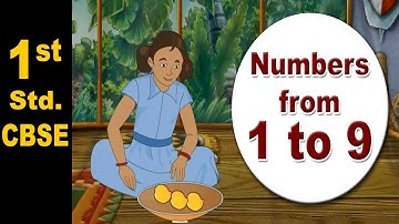 Numbers from One to Nine | 1st Std | Mathematics | CBSE Board NCERT | Home Revise