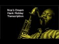 Nica's Dream-Hank Mobley's (Bb) Transcription. Transcribed by Carles Margarit