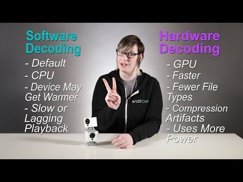 WYZE CAM HARDWARE DECODING