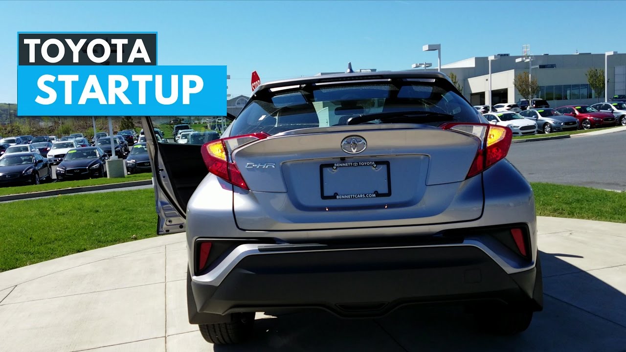2018 Toyota CHR Startup Exhaust Engine Sound YouTube