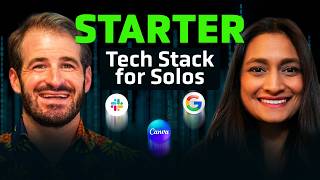 Episode 10: The Starting Tech Stack For Anyone Going Out On There Own (No fluff)