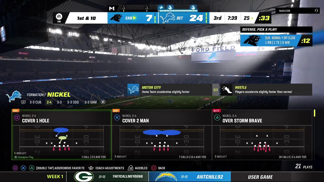 Madden 23 PS5 Lg play YouTube