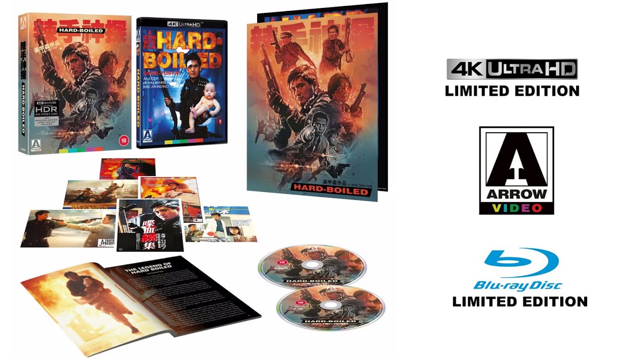 Hard Boiled [Arrow Video Limited Edition 4K UHD & Blu-ray Edition 