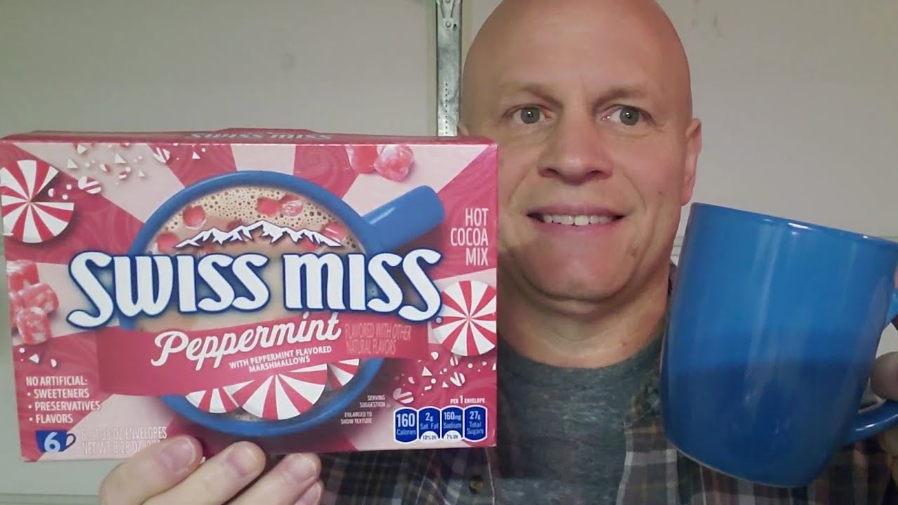 Swiss Miss Peppermint Flavored Hot Cocoa Review YouTube