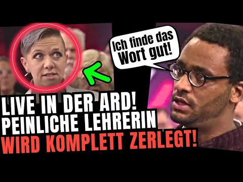LIVE BEI DIE 100!🚨 Peinliche LINKE Lehrerin wegen DIESEM Wort ZERLEGT - dann rennt sie weg!
