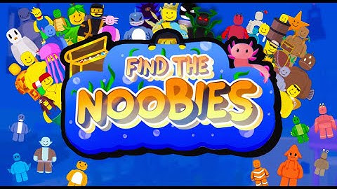 COMO PEGAR TODOS OS NOOBIES DO OCEANO! - FIND THE NOOBIES MORPH