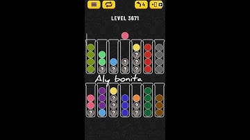 ball sort puzzle level 3671