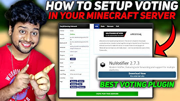 How To Setup Voting in Your Minecraft Server | How To Use Votifier Plugin