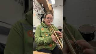 B flat for beginner trumpet players!