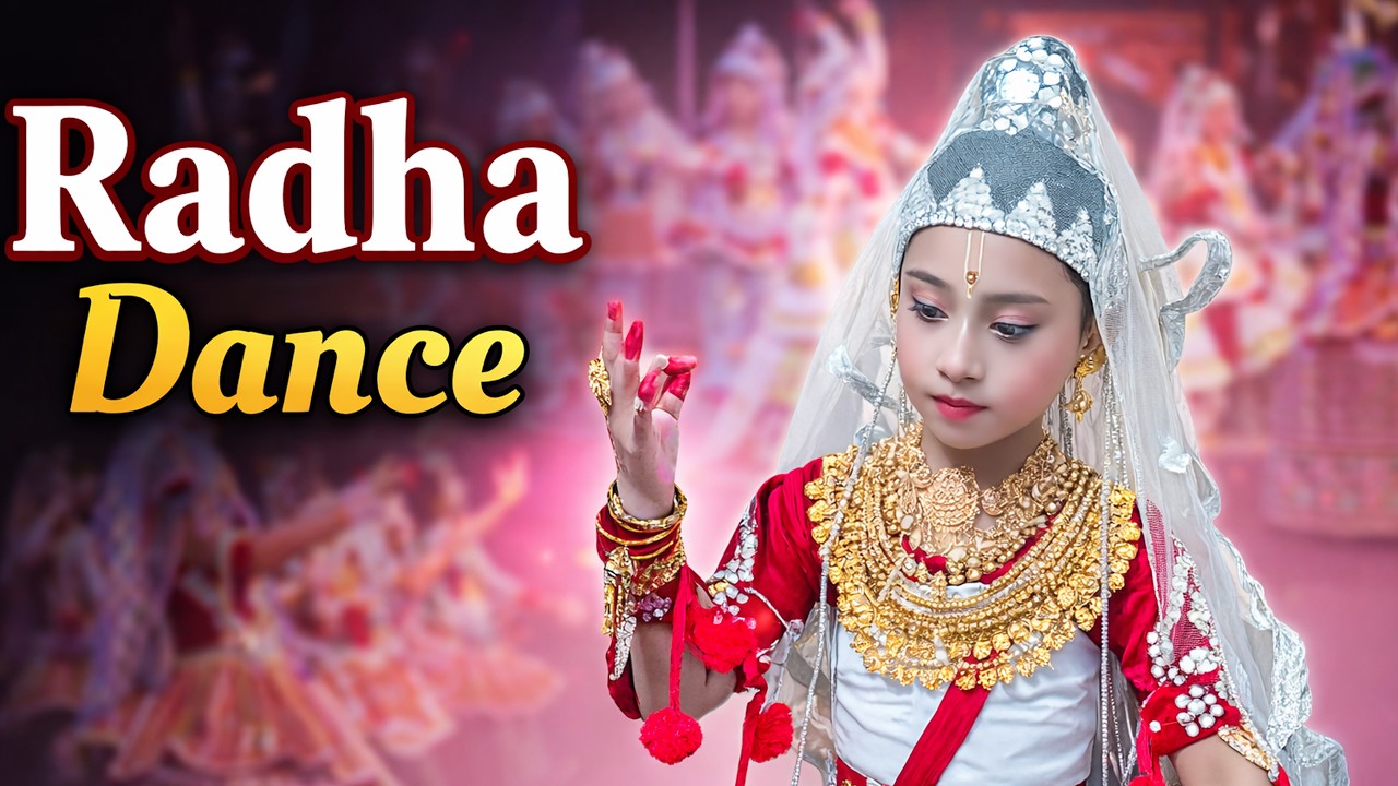 Rahil Dancer Mesmerizing Radha Dance | Spiritual Raslila Performance - YouTube