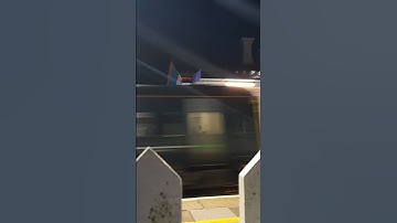 Class 158 passing St Germans at speed