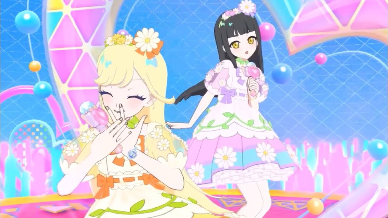 ひみつのアイプリ】フラワーメモリーで「ムテキDUOエナジー」 つむぎ