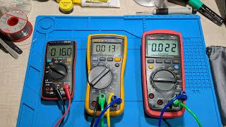 Zotek ZT111 vs Fluke 117C vs UNI-T UT139C #multimeter