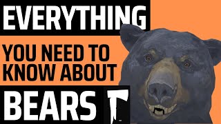 EVERYTHING you need to know about BEARS (spawning, stats, hunting strategies) [The Long Dark]