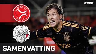 MONSERRATE su savo PIRMUoju AJAX ☝️⚡️ | Santrauka Almere City - Jong Ajax