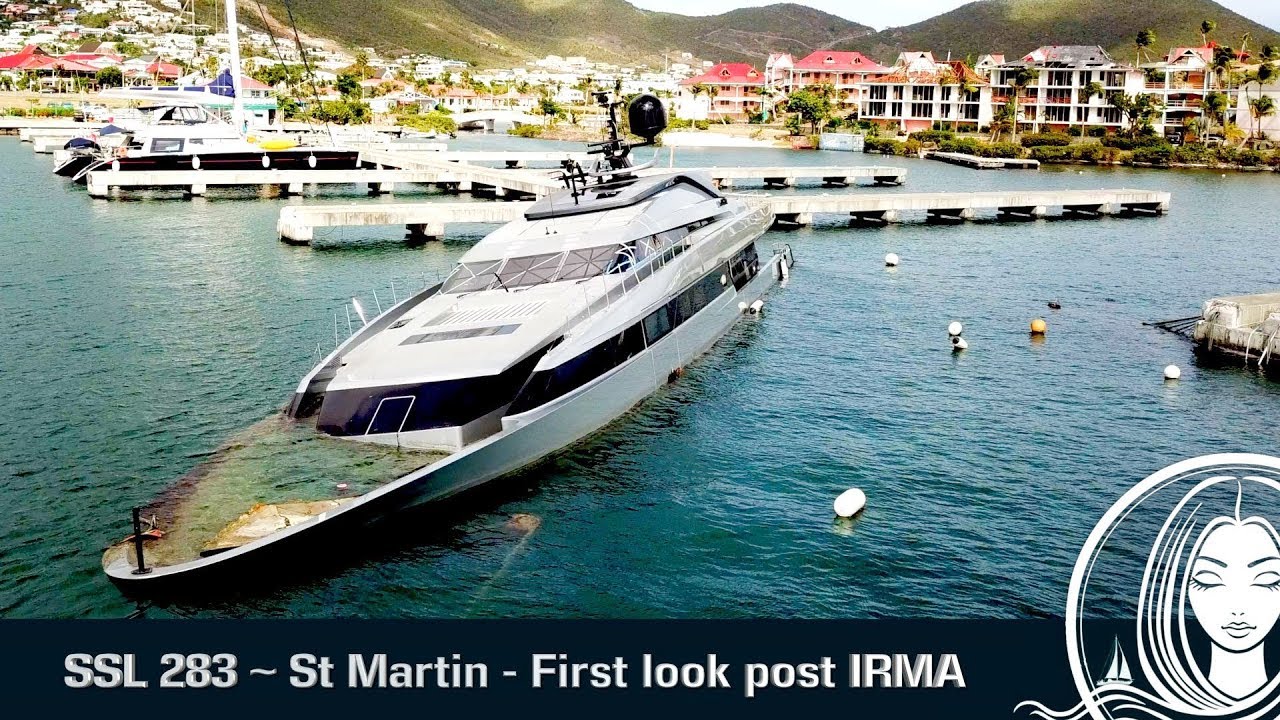 SSL 283 ~ St Martin - First glimpse since HURRICANE IRMA