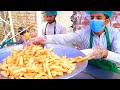 Asadullah Brothers Selling French Fries Chips Near Gul Haji Plaza Peshawar,Street Food Zone