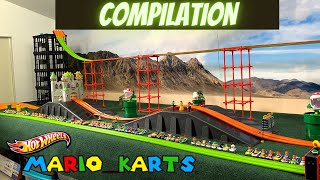 Hot Wheels Mario Kart | Compilation !