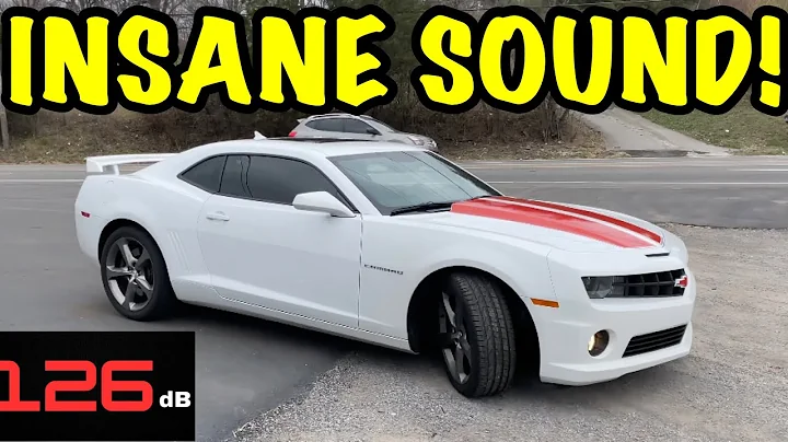 Adding HEADERS to a STRAIGHT PIPED Chevy Camaro SS!