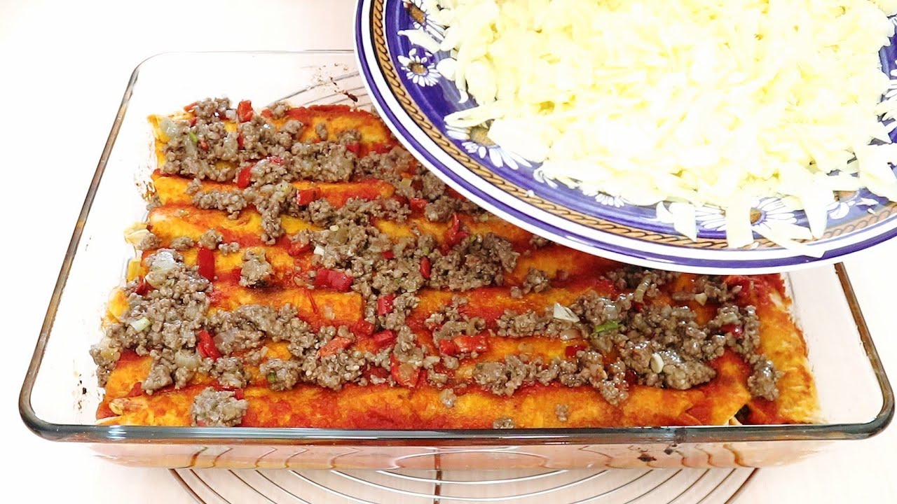 Biraz Kıyma Ve Lavaşla Yapılabilecek En Kolay Ve Lezzetli Yemek Tarifi ????Hiç Yağ Eklemeden ☑️
